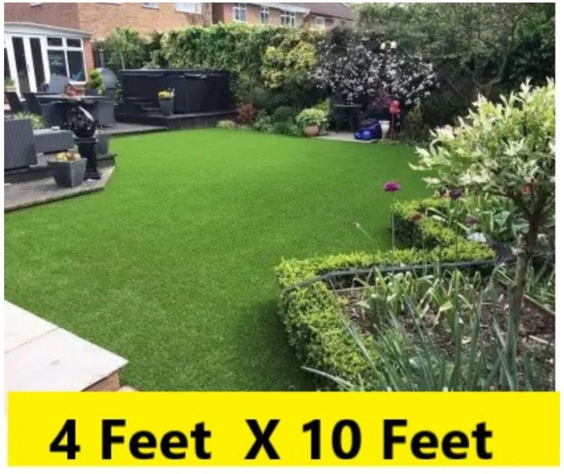 Worthful Creations Artificial Grass Door Mat(Green, Free)