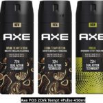 Axe Two Pack Of Dark Temptation 150 Ml And One Pulse 150 Ml Deodorant(3 Items In The Set)