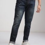 Ketch Tapered Fit Men Blue Jeans