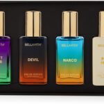 Bellavita Unisex Scents Gift Set|4X20Ml|Long Lasting Perfume|Woody & Musk Fragrance Notes| Eau De Parfum  –  80 Ml(For Men & Women)
