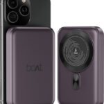 Boat 10000 Mah 22.5 W Wired & Wireless With Magsafe Power Bank(Purple, Lithium Polymer, Power Delivery 3.0, Quick Charge 3.0, Fast Charging For Mobile, Tablet)