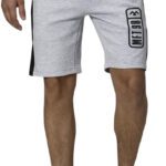 Mufti Solid Men Grey Casual Shorts