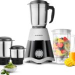 Longway Super Dlx 750 W Juicer Mixer Grinder(Super | 4 Jars | Black, Grey)