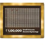 Circadian 1,00,000 Rupees Money Saving Coin Piggy Bank | Piggy Bank With Easy Tracking Coin Bank(Brown)