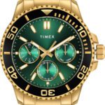 Timex Multi Function Green Dial Analog Watch – For Men