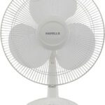 Havells Swing Lx With 2 Year Warranty Energy Saving 400 Mm Table Fan(White | Pack Of 1)