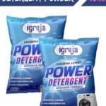 Igreja Bright Like New Front/Top Load Cleaning Expert Blue Detergent Powder Pouch 10Kg Detergent Powder (Fresh)(10 Kg)