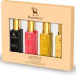 Ramsons Exotica Premium Giftset Pack Of 4 Unisex Perfume (20Ml X 4) Eau De Parfum  –  80 Ml(For Men & Women)