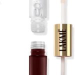 Lakmé 9 To 5 Matte To Glass Liquid Lip(Mulberry Wine, 7.6 G)