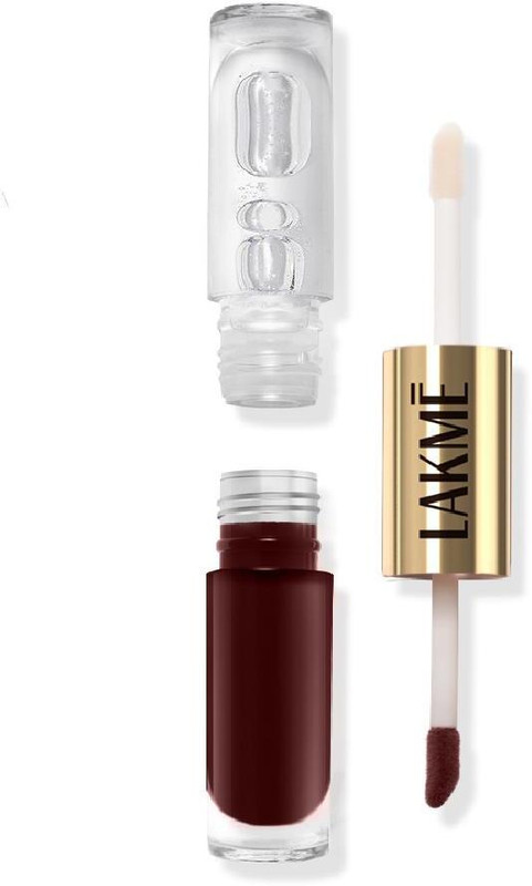 Lakmé 9 To 5 Matte To Glass Liquid Lip(Mulberry Wine, 7.6 G)