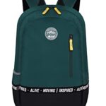 Gear Bomber Eco Statement 22L Medium Water Resistant School Bag/College Bag/Standard 4 Compartment Backpack For Men/Women -Bottlegreen