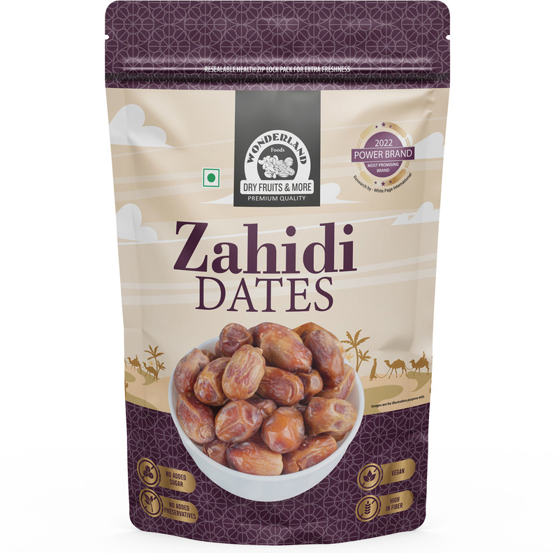 Wonderland Foods Zahidi Dates Dates(1 X 500 G)