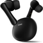 Mivi Duopods Storm [New Launch], 60 Hrs, 13Mm Drivers, Fast Charging, Bt V5.3 Bluetooth(Raven Black, True Wireless)
