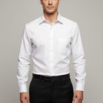 Colours ‘N’ Collars Men Color Block Formal Grey Shirt