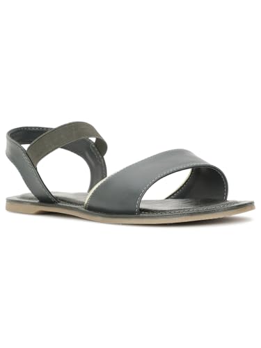 Bata 5617 Christie Sandal E 24 Dark Green Sandals For Women|Family Outings|Cushioning|Adjustable Straps|Keep Feet Cool And Dry| Size- 3