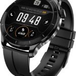 Boat Chrome Eon,Ai Coach Health Insights,1.43Inchamoled Display,Advanced S1 Processor Smartwatch(Active Black Strap, Free Size)