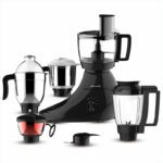 Butterfly Rapid Food Processor 750 W Juicer Mixer Grinder(Magic / Magic 5 Jar | 5 Jars | Atta Kneading, Veggie Chopping Features And India’S First Cool Touch Chutney Jar With Air-Gap Cooling | Black)