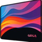 Gizga Essentials Gaming Mouse Pad For Computer Laptop| Anti-Slip Rubber Base 290X240X2Mm(G-Mp3-M) Non Slip Base Mousepad(Multicolor)