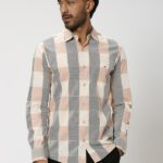 Mufti Men Checkered Casual Multicolor Shirt
