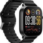 Realme Watch 5,1.97″ Amoled,Upto 20 Days Battery,Bt Calling,Gps,Compass,Ip68 Smartwatch(Titanium Black Strap, One Size)