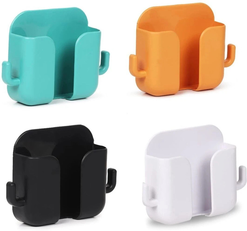 Wallview Tech Wall Mounted Mobile Holder Mobile Stand Universal Phone Stand – Pack Of 4 Mobile Holder