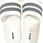 Bata Men Slides(White , 8)