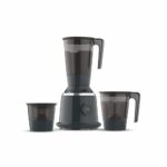Butterfly Xeno 750W Mixer Grinder | 3 Eastman Tritan Jars (Baby Safe-Fda Approved) | Vortex Blade+Square Jars-Efficient Grinding | Secure Jar Lock | Torx21 Motor | 5 Yr Warranty
