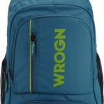 Wrogn Spacy Unisex Fits Upto 16 Inches/College Bag/School Bag With Raincover 45 L Backpack(Green)
