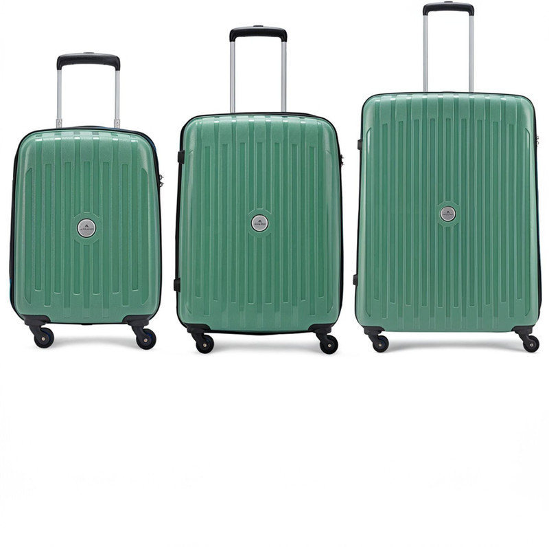 Aristocrat Armstrong 3 (Small 53Cm|Medium 65Cm|Large 78Cm) – Trolley Bag Cabin & Check-In Set 4 Wheels – 31 Inch
