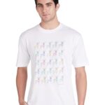 Allen Solly Mens T Shirt White