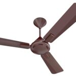 Havells 1200Mm Ambrose Es Ceiling Fan|Premium Finish, Deco. Fan, Elegant Looks, High Air Delivery, Energy Saving, 100% Pure Copper Motor|2 Year Warranty By Brand (Pack Of 1, Cola Espresso Brown)1 Star