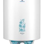 Standard By Havells Vertex Neo 4 Star 25L Storage Water Heater(Geyser)|Faster Heating|Safe To Use|Saves Electricity|Hydro Guard Coated Anti Rust Tank|Temp. Setting Knob|5 Yr. Tank Warranty| White