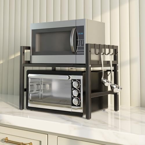 Lifelong Metal Microwave Stand | Oven, Otg Stand For Kitchen | Multipurpose Top Rack For Kitchen Tiered Shelf Storage | Durable, Rust-Free & Anti Scratch Design Stand With Up To 15Kg Capacity