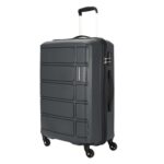 Kamiliant American Tourister Cabin Harrier 56 Cms Small Polypropylene (Pp) Hard Sided 4 Wheeler Spinner Wheels Luggage Suitcase (Grey)