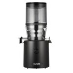 Hurom H320 Slow Juicer | Ultra Low Pulp | Hands-Free | Hopper Fits Whole Produce | Quiet Motor | Bpa Free | Easy Assembly | Cold Press Masticating Juicer (Black Slow Juicer)