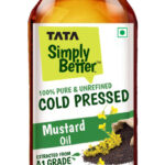 Tata Simply Better Cold Pressed, Pure And Unrefined Mustard Oil Pet Bottle(1 L)