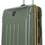 Aristocrat Falcon Pro Polycarbonate | Trolley Bag With Combination Lock Check-In Suitcase 8 Wheels – 26 Inch