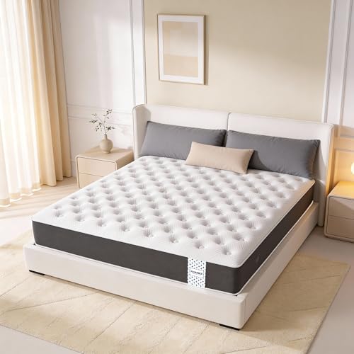 Florance Premium Flip Dual Comfort Mattress With Pain Relief Technology, 3 Layers, Reversible Medium Soft & Firm Side, Quilted Knitted Fabric, King Size Mattress, 10 Years Warranty, 78X72X5