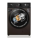Ifb 9/6/3 Kg Fully Automatic Washer Dryer Refresher With Steam Refresh, Ai Powered, 100% Dry Clothes, 9 Swirl Wash Mimic Handwashing, Wifi & Eco Inverter Motor (Wdr Executive Zmn, Mocha)