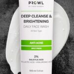 Prowl By Tiger Shroff Facewash 2% Salicylic Acid | Anti Acne For Oily & Acne Prone Man Skin Care With 1% Lactic Acid, Hyaluronic Acid | Exfoliating Brightening Deep Cleanser Face Wash For Men | 100Ml