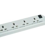 Havells 4 Way Extension Board With Surge & Spike Protection|For Power Requirements Up To 1440W |1.5 Mtr Isi Certified Copper Wire| Led Indicator | Rating -6A, 240V | Home & Office Use, 10 Volts