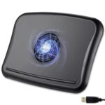 Klim Comfort + Laptop Cooling Pad + New + Protect Yourself And Your Laptop From Overheating + High Comfort Silent Laptop Cooler 10″ – 15.6″ + Stable On Your Laps + Laptop Cooling Tray With Fan