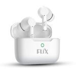 Flix(Beetel Newly Launched Nitro Buds T20 In-Ear Tws,Bt V5.3,Quad Mic & Environmental Noise Cancellation,13Mm Super Bass Drivers,40Ms Low Latency Gaming,Upto 22Hrs Playtime,Ipx3,Voice Assist(White)