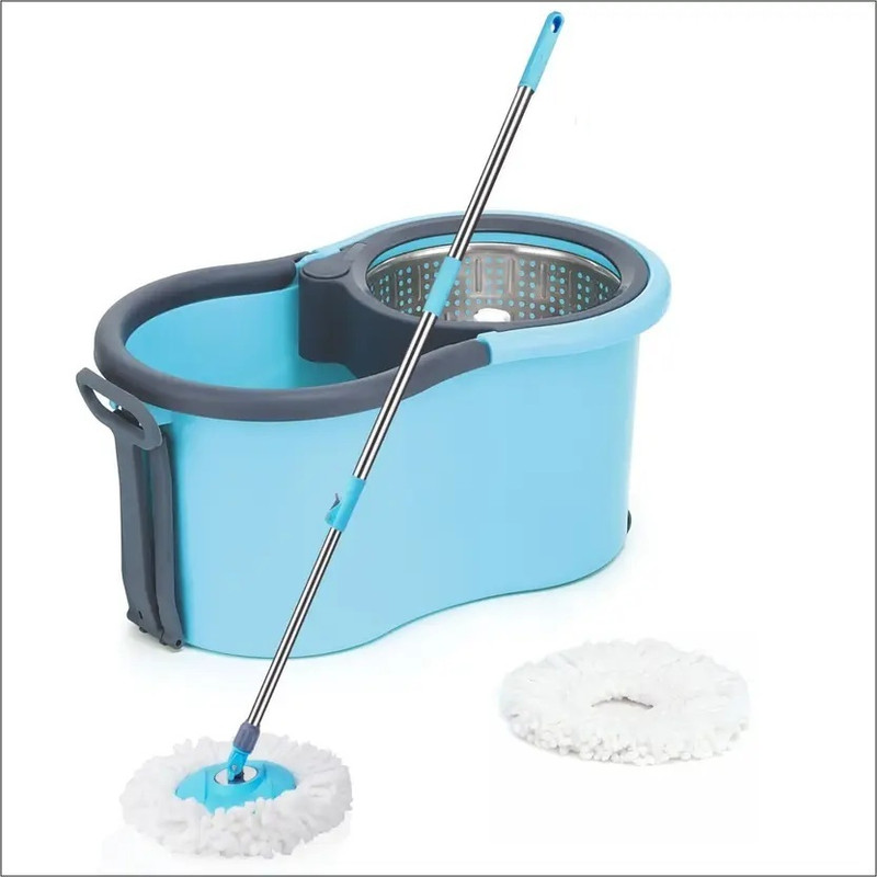 Stysol 360 Cleaning Mop Set Floor Cleaning Comes With 1 Microfiber Refill Mop Set(Blue)