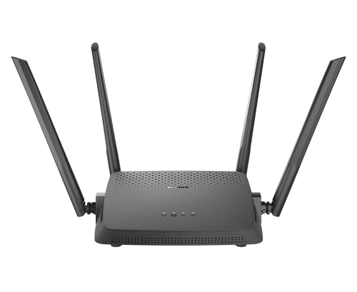 D-Link Dir-825 |High Speed 1200Mbps Dual Band Wi-Fi Router| Gigabit Ethernet Ports | High-Gain Antennas | Easy Setup |Mtcte Certified