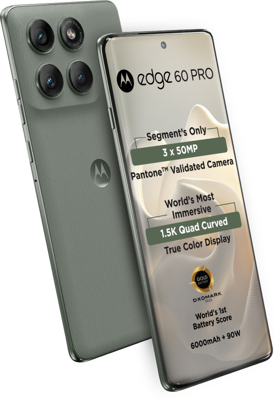 Motorola Edge 60 Pro (Pantone Shadow, 256 Gb)(8 Gb Ram)