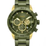 Timex Chronograph Green Dial Analog Watch  – For Men