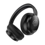 Ptron Studio Evo 70Hrs Playtime Wireless Over Ear Headphones With Hd Mic, Low-Latency Game/Movie/Music Modes, Punchy Bass, Bt5.3, Dual Device Pairing, Voice Assistant & Type-C Fast Charging (Black)