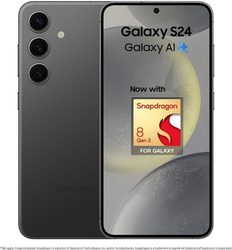 Samsung Galaxy S24 5G Snapdragon (Onyx Black, 128 Gb)(8 Gb Ram)