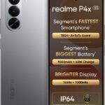 Realme P4X 5G (Matte Silver, 128 Gb)(6 Gb Ram)